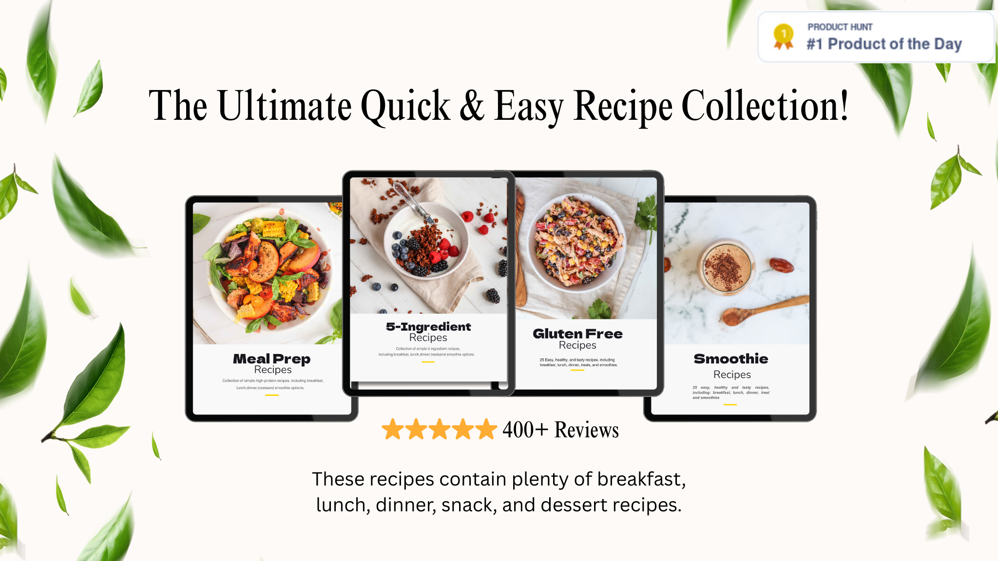 The Ultimate Quick & Easy Recipe Collection!